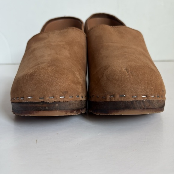 Sandgrens Sweden Brett low closed-back clogs tan leather - Picture 2 of 16